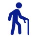 icon showing pension