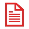 Icon showing document